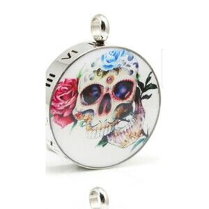 Cinco De Mayo Pendant  Stainless Steel and Enamel USA Ship +Free Chain